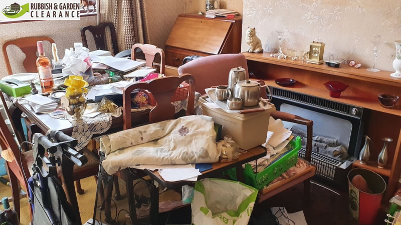 A house clearance might also be wanted to clear out a hoarder’s home
